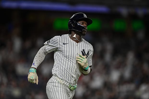 New York Yankees second baseman Jazz Chisholm Jr.