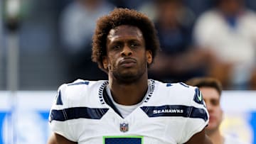 Geno Smith with the Seattle Seahawks