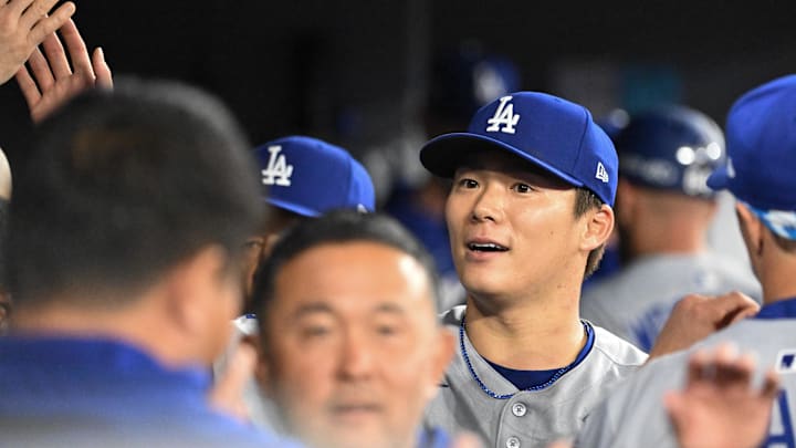 Yamamoto not only pitched a complete game, but he also stuck around for an extra minute to clean up the dugout. Yamamoto not only pitched a complete game, but he also stuck around for an extra minute to clean up the dugout.