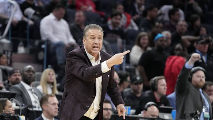 Arkansas Razorbacks head coach John Calipari 