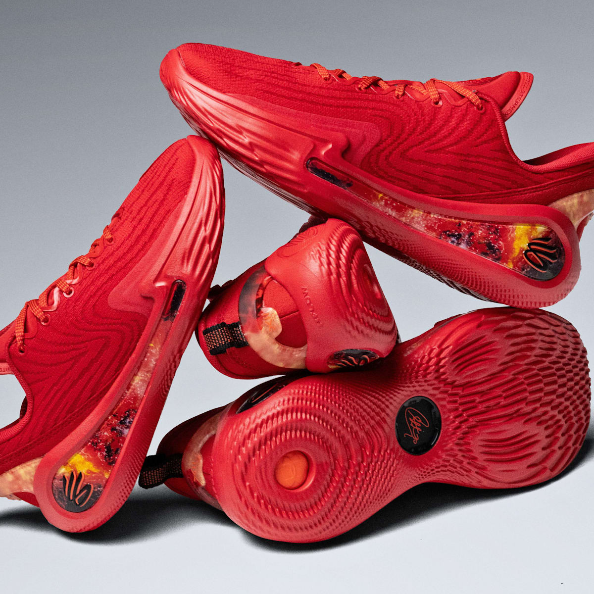 red curry shoes