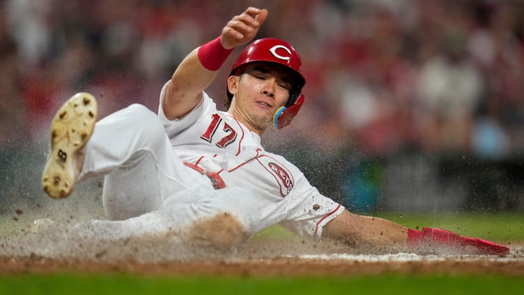 Cincinnati Reds left fielder Stuart Fairchild