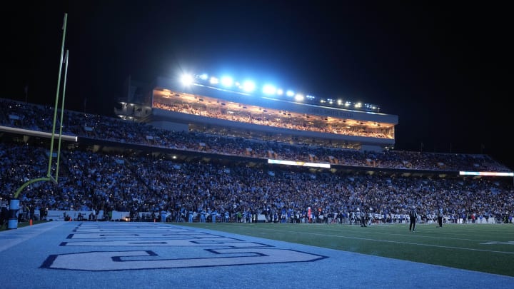 Nov 11, 2023; Chapel Hill, North Carolina, USA; An overall view in the third quarter at Kenan Memorial Stadium. Mandatory Credit: Bob Donnan-USA TODAY Sports