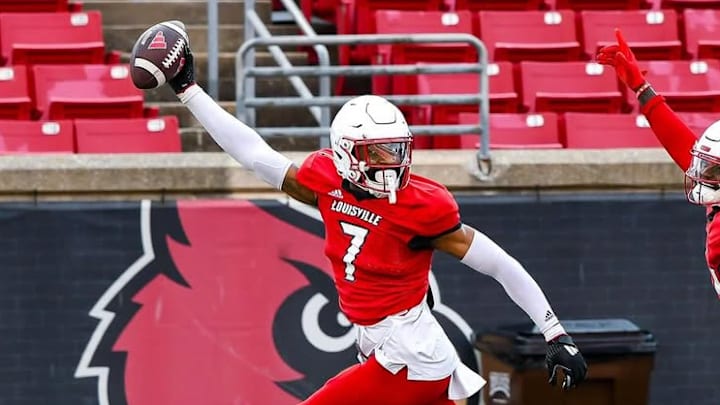 Louisville cornerback Rodney Johnson Jr. Louisville cornerback Rodney Johnson Jr.
