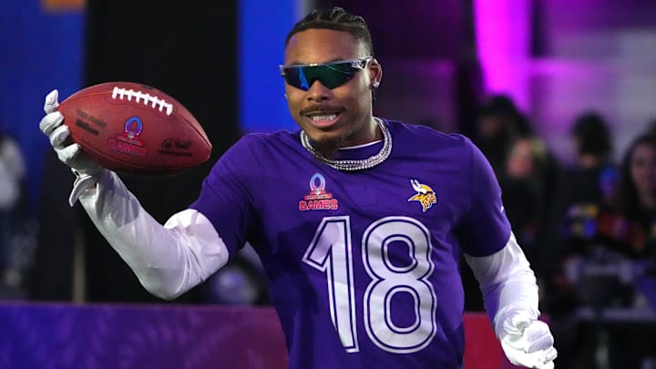 Vikings WR Justin Jefferson has been one of fantasy football's best wide receivers since his rookie year of 2020. Vikings WR Justin Jefferson has been one of fantasy football's best wide receivers since his rookie year of 2020.