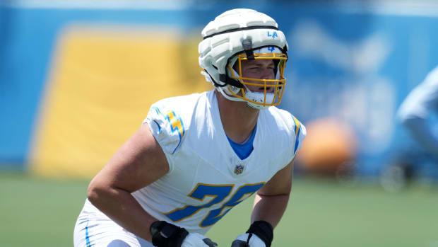 Chargers tackle Joe Alt at minicamp