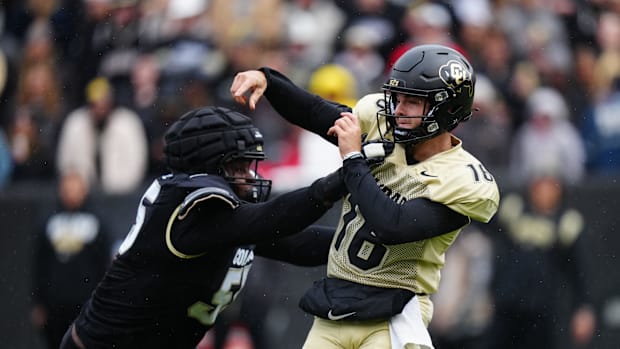 Colorado Buffaloes Ryan Staub Said Delaware Blue Hens Quarterback Deion Sanders Kaidon Salter Julian Lewis Shedeur Sanders CU