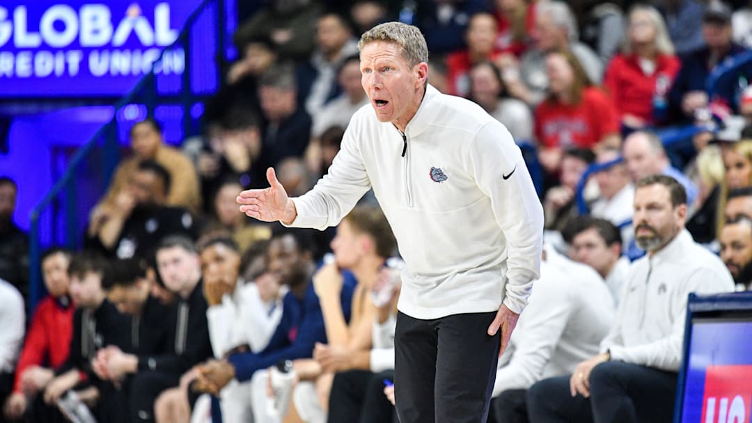 Gonzaga head coach Mark Few.
