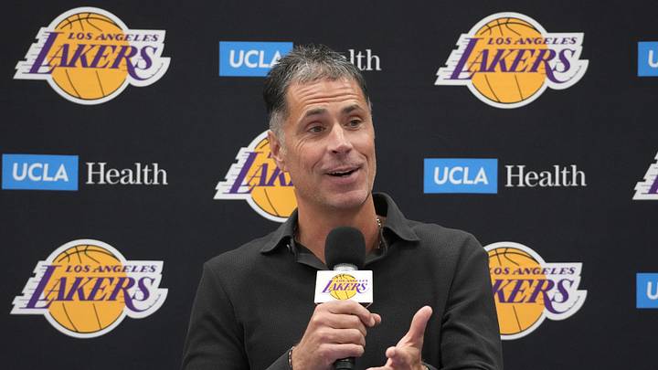 Los Angeles Lakers general manager Rob Pelinka