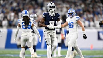 George Pickens had five catches for 37 yards in the Cowboys' Week 14 loss to the Lions.