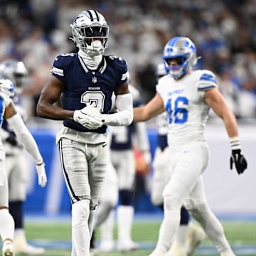 George Pickens had five catches for 37 yards in the Cowboys' Week 14 loss to the Lions.