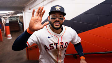 Houston Astros third baseman Carlos Correa.