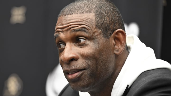 Deion Sanders bashed the media on his birth during a Colorado football presser