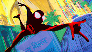 Miles Morales (Shameik Moore) in Columbia Pictures and Sony Pictures Animation's SPIDER-MAN: ACROSS THE SPIDER-VERSE (PART ONE).