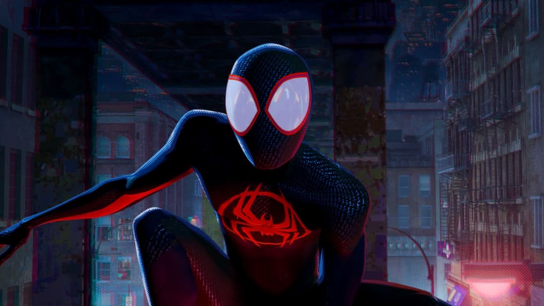 Spider-Man/Miles Morales (Shameik Moore) in Columbia Pictures and Sony Pictures Animations SPIDER-MAN: ACROSS THE SPIDER-VERSE.