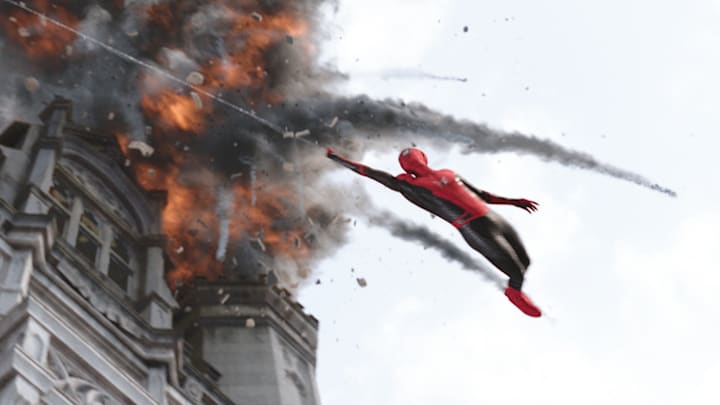 Spider-Man in Columbia Pictures' SPIDER-MAN:  FAR FROM HOME