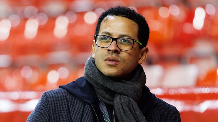 Strasbourg's Liam Rosenior is heavily reported to become the next Chelsea manager. Strasbourg's Liam Rosenior is heavily reported to become the next Chelsea manager.