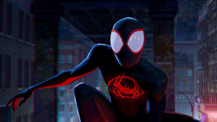 Spider-Man/Miles Morales (Shameik Moore) in Columbia Pictures and Sony Pictures Animations SPIDER-MAN: ACROSS THE SPIDER-VERSE.