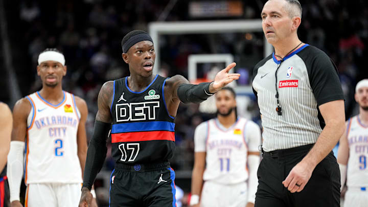 Oklahoma City Thunder v Detroit Pistons
