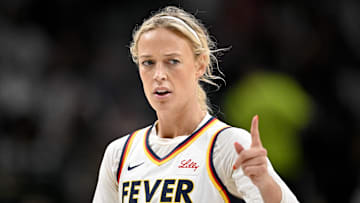 Sophie Cunningham was not pleased about what a fan did on Friday night.