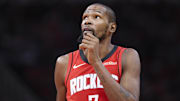 Kevin Durant and the Houston Rockets are favored against the Brooklyn Nets on Monday.