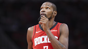 Kevin Durant and the Houston Rockets are favored against the Brooklyn Nets on Monday.