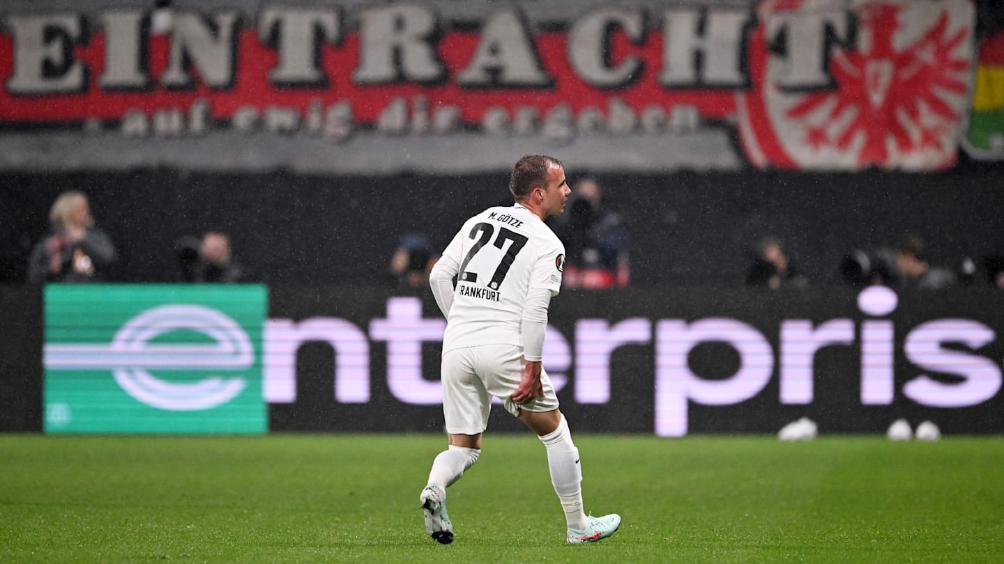 Götze-Schock bei Europa-League-Aus: Droht dem Eintracht-Spielmacher das Saisonaus?