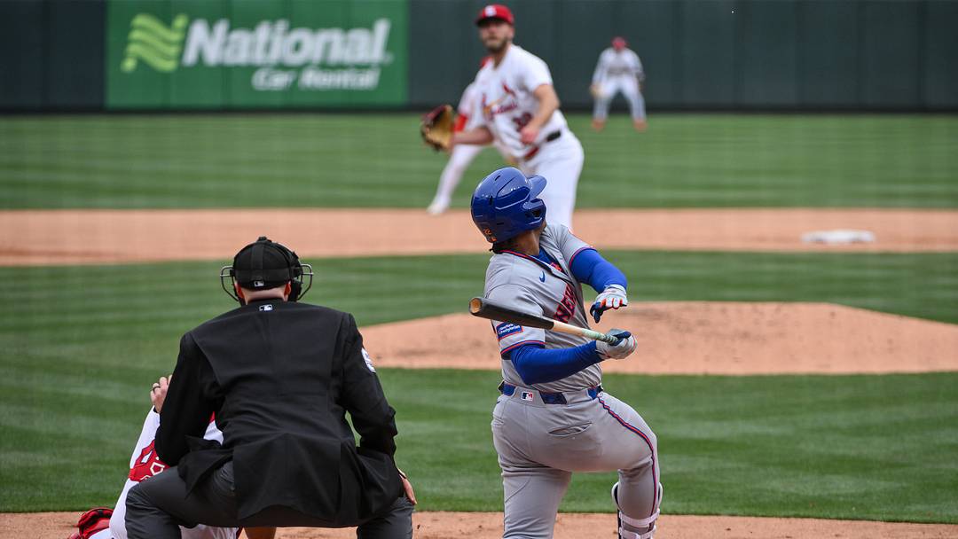 New York Mets left fielder Juan Soto vs. St. Louis Cardinals.