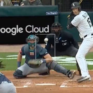 The filthy break on Castillo's pitch reminded fans just how difficult it is to hit big league pitching. 