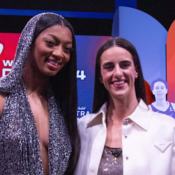 Angel Reese and Caitlin Clark