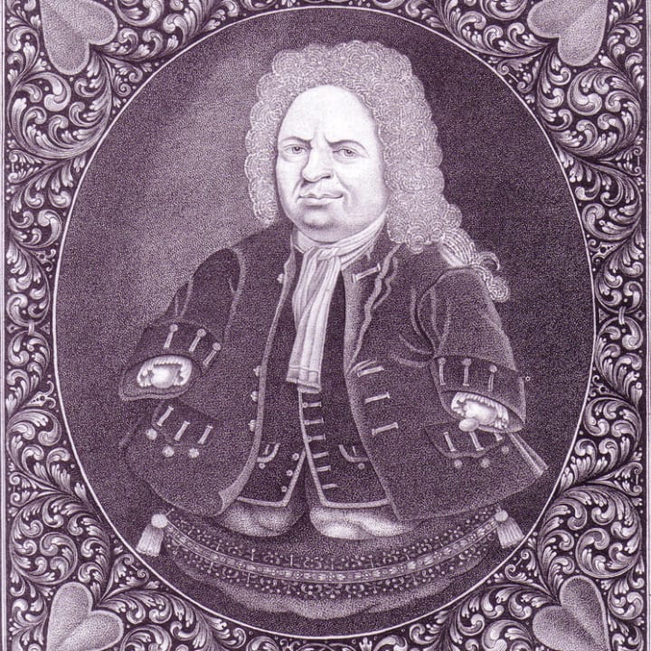 A portrait of Matthias Buchinger