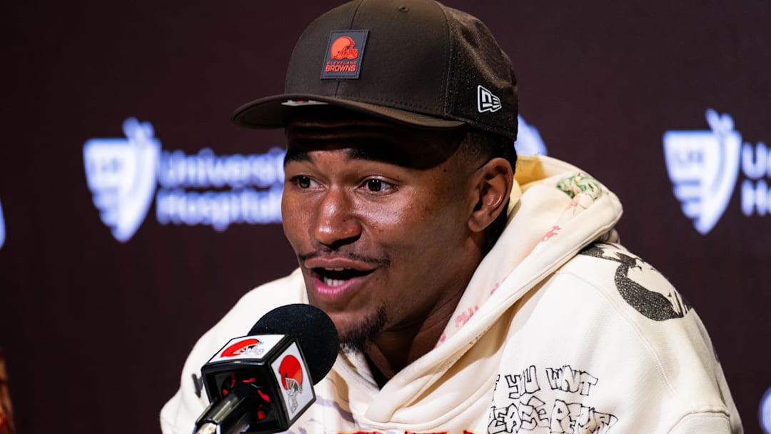 Cleveland Browns first-round draft pick KC Concepcion