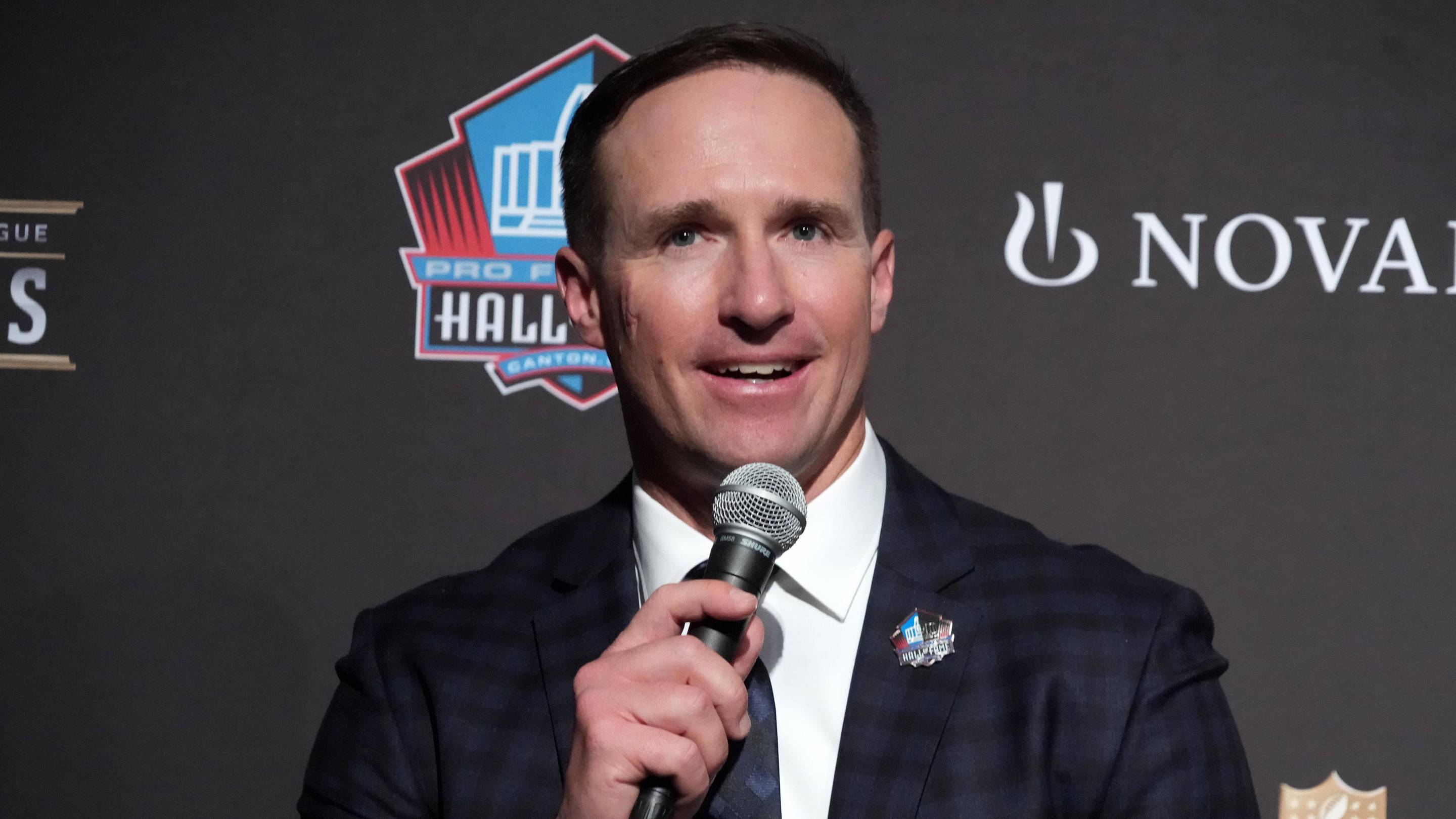 Purdue Fans (Probably) Grimace as Drew Brees Compliments Indiana's Title Run