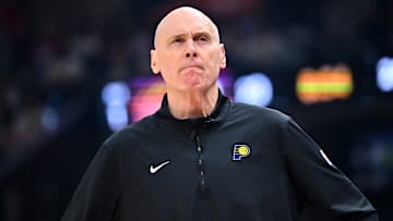 Indiana Pacers head coach Rick Carlisle during a playoff game against the Cleveland Cavaliers.