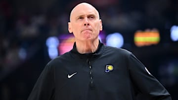 Indiana Pacers head coach Rick Carlisle during a playoff game against the Cleveland Cavaliers.