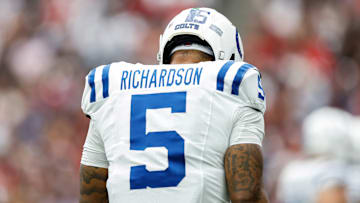 Anthony Richardson sent to the becnh