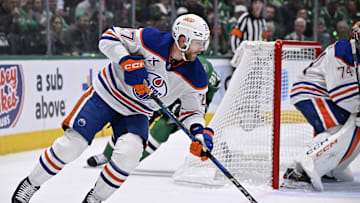 Edmonton Oilers defenseman Brett Kulak (27)