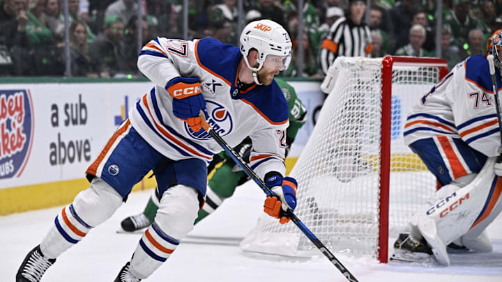 Edmonton Oilers defenseman Brett Kulak (27)