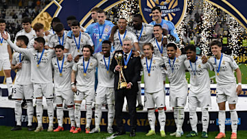 Carlo Ancelotti lifted his 15th trophy as Real Madrid manager