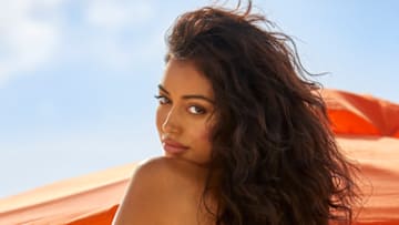 Cindy Kimberly was photographed by Ben Watts in Barbados.