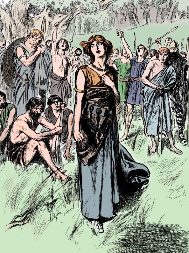 Illustration of Boudica