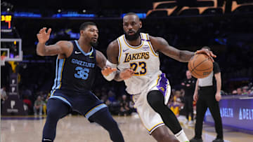 Marcus Smart, LeBron James, Los Angeles Lakers
