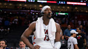Miami Heat center Bam Adebayo.