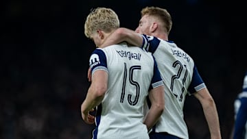 Lucas Bergvall and Dejan Kulusevski 