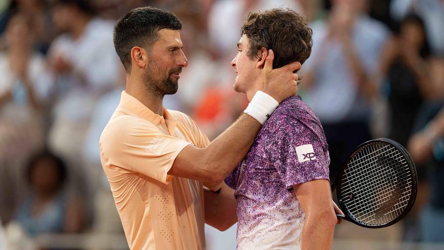 João Fonseca took down Novak Djokovic in five sets at Roland Garros.