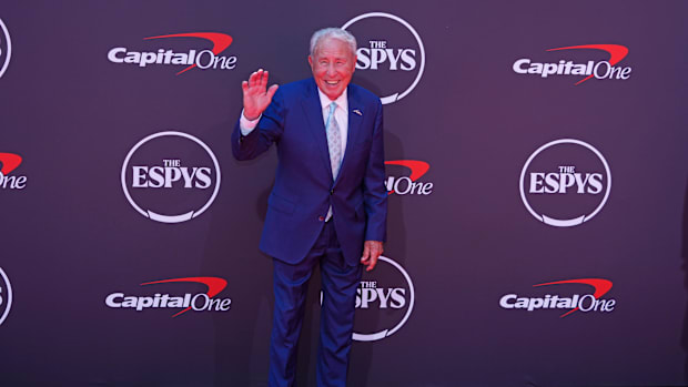 Lee Corso 2025 ESPYs College GameDay USC Trojans Spirit Squad  Kirk Herbstreit Desmond Howard Pat McAfee  