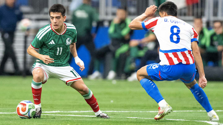 Gilberto Mora, jugador de la selección mexicana de futbol.