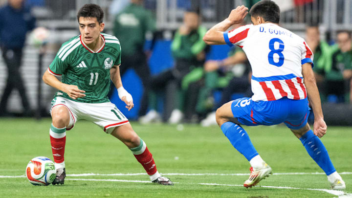 Gilberto Mora, jugador de la selección mexicana de futbol.