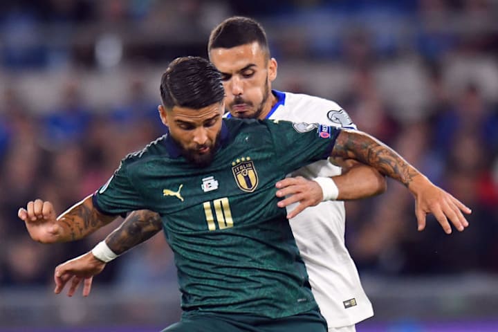 Lorenzo Insigne, Dimitrios Kourbelis