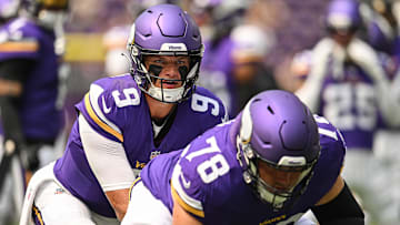 J.J. McCarthy and Ryan Kelly